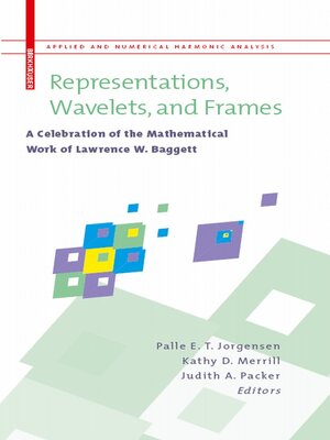 cover image of Representations, Wavelets, and Frames